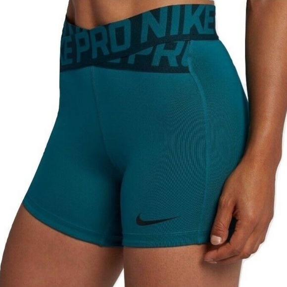 Nike Pants - Nike Pro Shorts S Compression Intertwist Teal